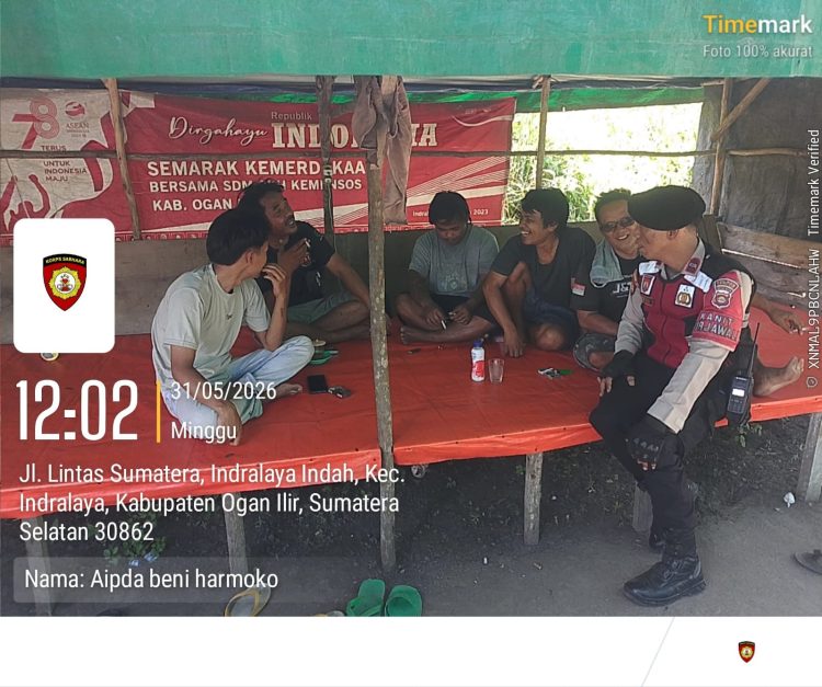 Sat Samapta Polres Ogan Ilir melaksanakan kegiatan Patroli Perintis Presisi pada Minggu (31/5/2026) mulai pukul 08.00 WIB di wilayah hukum Polres Ogan Ilir.