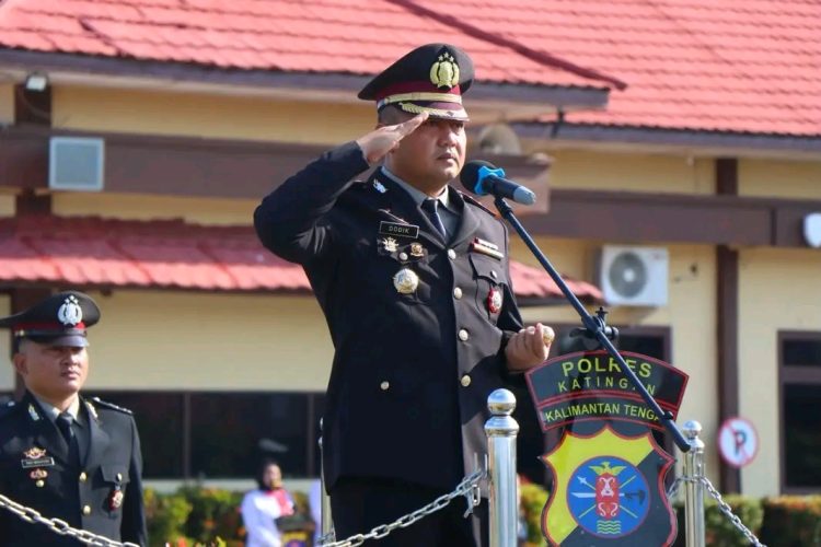 Upacara tersebut dipimpin langsung oleh Kapolres Katingan AKBP Dodik Hartono, S.H., S.I.K., M.H., dan diikuti oleh seluruh personel Polres Katingan. Senin (01/6/2026) Pagi.