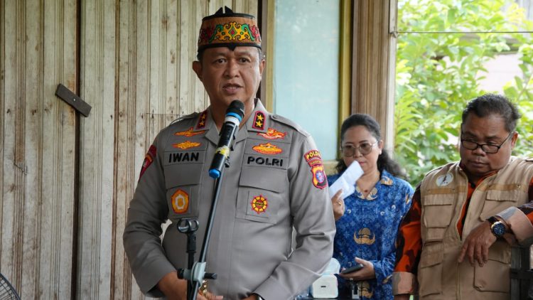 Kapolda Kalimantan Tengah (Kalteng) Irjen Iwan Kurniawan