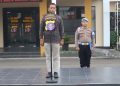 Kasatintelkam AKP Subarjo memimpin apel pagi yang digelar di Mapolresta Palangka Raya dan diikuti oleh personel dari berbagai satuan fungsi.