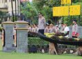 Wakapolda Kalimantan Tengah (Kalteng) Brigjen Pol Drs. Yosi Muhamartha, memimpin apel pagi personel, bertempat di Lapangan Barigas, Mapolda setempat, Senin (8/6/2026).