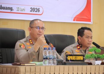 Kapolres Seruyan AKBP BEDDY SUWENDI, S.H., S.I.K. memimpin kegiatan Gelar Operasional Polres Seruyan Bulan Juni 2026 pada Rabu (10/6) pukul 13.00 WIB hingga selesai, bertempat di Aula Patriatama 95 Polres Seruyan