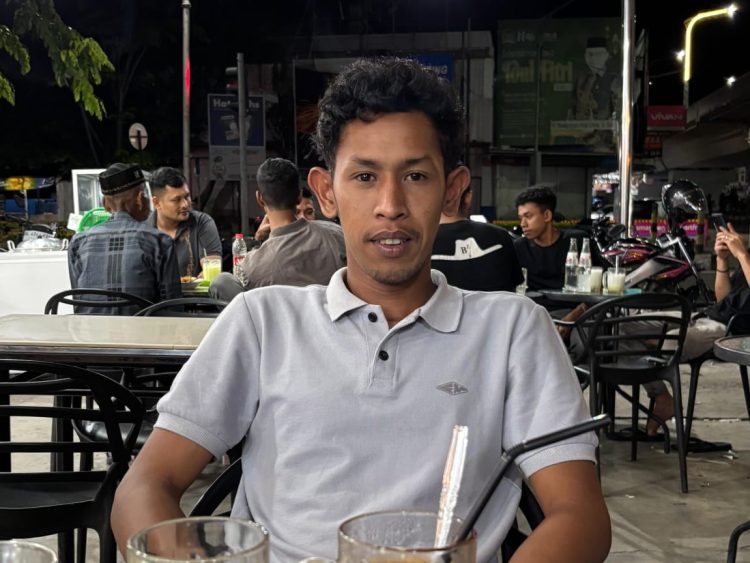 Samsuardi salah seorang pemuda Beutong Ateuh Banggalang.