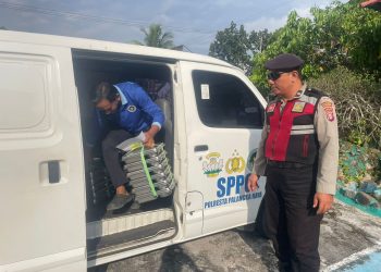 Pengawalan dimulai dari Dapur SPPG Polresta Palangka Raya di Jalan Patin, Kelurahan Bukit Tunggal, dengan sasaran sejumlah sekolah penerima manfaat di wilayah Kota Palangka Raya.