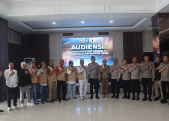 Kapolda Kalimantan Tengah (Kalteng) Irjen Pol Iwan Kurniawan, S.IK., M.Si. menyambut hangat kunjungan audiensi dari Gerakan Dayak Anti Narkoba (GDAN) di Lobi Mapolda setempt, Kamis (11/6/2026) siang.