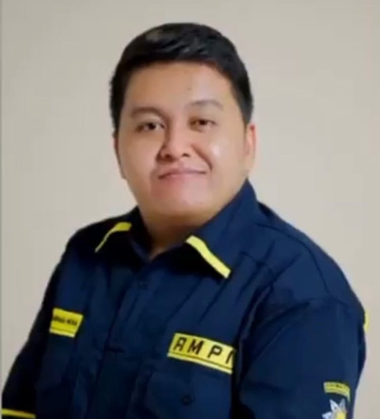 Ketua Angkatan Muda Pembaharuan Indonesia (AMPI) Kabupaten Nagan Raya, Teuku Sultan Iskandar Muda, yang akrab disapa Poncut.