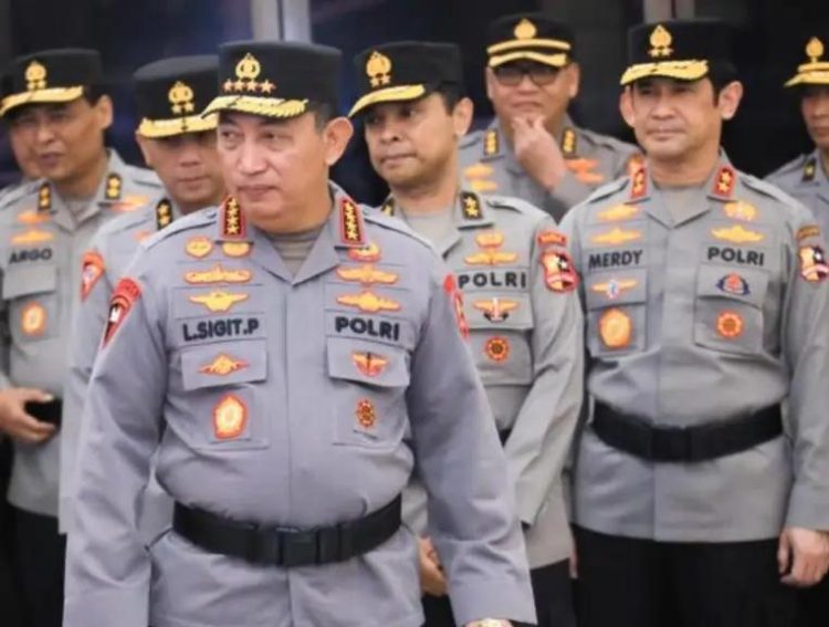 Kapolri Jenderal Polisi Listyo Sigit Prabowo.