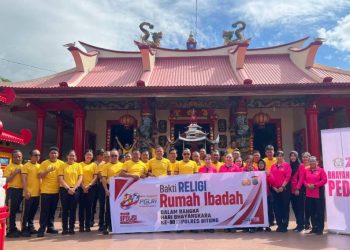 Bhakti religi dilaksanakan serentak dengan melibatkan ratusan personel Polres Bitung dan Polsek jajaran di Gereja Katolik Santo Antonius De Padua di Kelurahan Girian Atas, Masjid Al Muttaqien di Kelurahan Girian Weru Satu, Klenteng Seng Bo Kiong di Kelurahan Kadoodan, serta Pura Utara Segara di Kelurahan Pateten Dua.