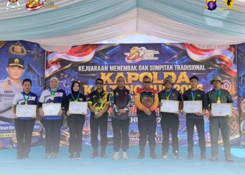 personel Satbrimob Polda Kalteng berhasil mendominasi sejumlah kategori dan memborong gelar juara. Di Kelas Presisi 25 Meter Polki, Briptu Lazio Alhay berhasil meraih Juara I setelah menunjukkan ketenangan dan akurasi tembakan yang sangat baik.