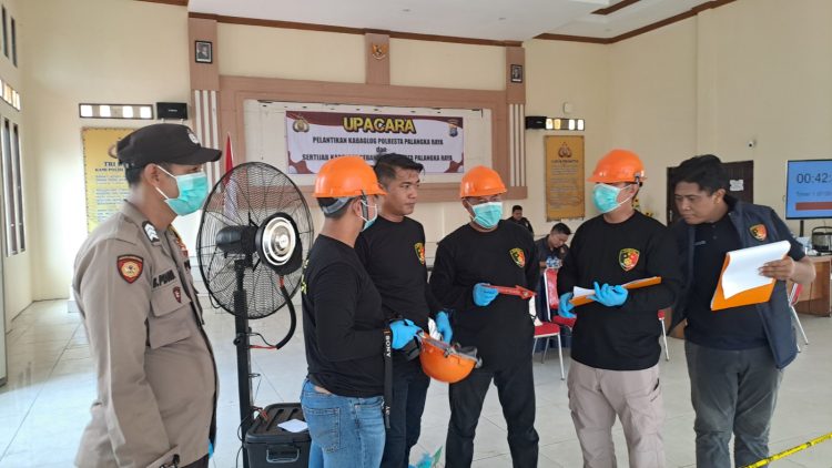 Satuan Reserse Kriminal (Satreskrim) Polresta Palangka Raya, Polda Kalteng menggelar rangkaian perlombaan Olah Tempat Kejadian Perkara (TKP) bagi Polsek jajarannya dalam rangka menyemarakan Hari Bhayangkara ke-80 Tahun 2026.