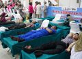 Polda Kalimantan Tengah melalui Bidang Kedokteran dan Kesehatan (Biddokkes) serta Rumah Sakit Bhayangkara Tingkat III Palangka Raya menggelar Puncak Bakti Kesehatan dalam rangka menyambut Hari Bhayangkara ke-80 yang dipusatkan di Gedung Graha Bhayangkara Mapolda Kalteng, Selasa (23/6/2026).