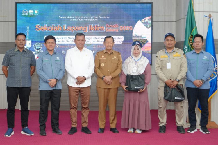 Pemerintah Kota Sabang menyambut pelaksanaan Sekolah Lapang Iklim (SLI) Tematik Kota Sabang Tahun 2026 yang digelar oleh BMKG Aceh.