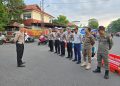 Satlantas Polres Kotim melaksanakan pengamanan kegiatan Car Free Day (CFD) di Taman Kota Sampit. Minggu pagi.(28/06/2026).