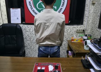 Satresnarkoba Polres Kotawaringin Timur. telah mengamankan seorang pria warga Pelangsian berinisial Sdr PR Bin BR 32 th, saat membawa dan menyimpan 2 paket sabu dengan berat kotor 8,84 (delapan koma delapan empat) gram, pada hari Senin tanggal 15/06/2026 skj 17.00 Wib.