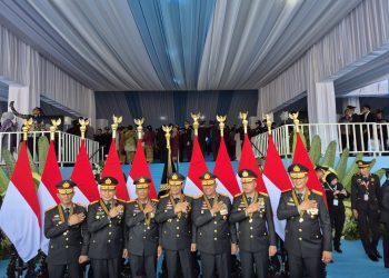 Tanda kehormatan tersebut, diberikan langsung Presiden RI pada puncak peringatan Hari Bhayangkara ke-80 di Lapangan Satuan Latihan Korps Brimob Polri, Cikeas, Kabupaten Bogor, Jawa Barat, Rabu (1/7/2026).