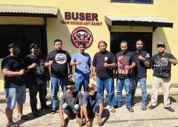 Tim Reserse Mobil (Resmob) Polres Seruyan bersama personel Polsek Hanau berhasil mengamankan terduga pelaku tindak pidana penggelapan kendaraan bermotor hingga ke wilayah Kalimantan Barat.