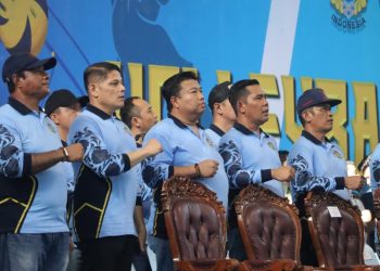 Kapolresta Palangka Raya Kombes Pol. Dedy Supriadi, S.I.K., M.H., menghadiri pembukaan Turnamen Voli Kapolda Cup II Tahun 2026 yang berlangsung di GOR Indoor Serbaguna, Jalan Tjilik Riwut Km. 5,5, Palangka Raya, Jumat (3/7/2026) sore.