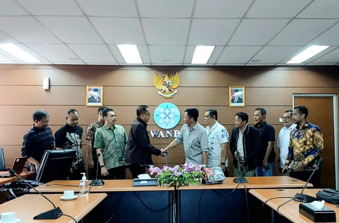Dewan Pimpinan Pusat Sekber Wartawan Indonesia (DPP SWI) kembali melakukan audiensi dengan Dewan Pers (DP), di ruang Rapat lantai 7 Gedung DP, jalan Kebon Sirih, Jakarta Pusat, Selasa (7/7/2026)