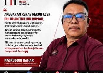 Koordinator TTI, Nasruddin Bahar,