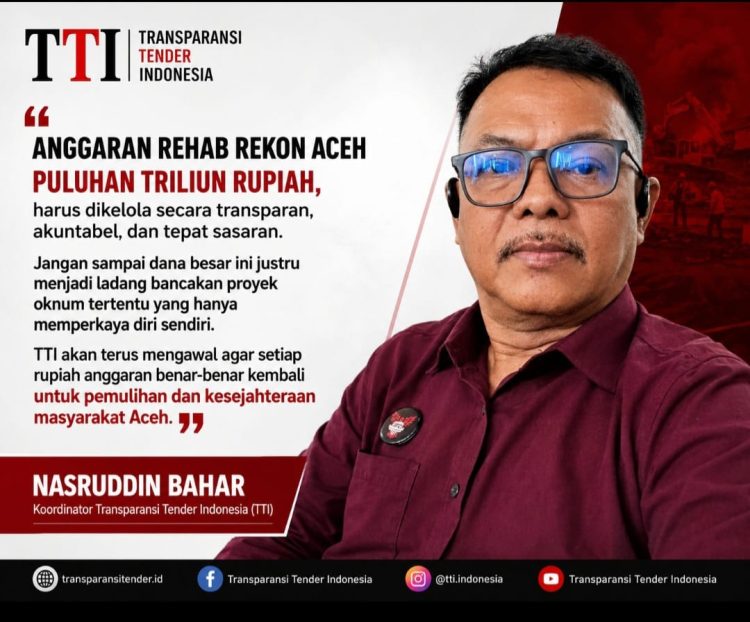 Koordinator TTI, Nasruddin Bahar,