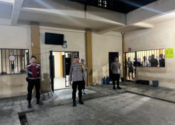 Pengecekan ruang tahanan kembali dilakukan oleh Kepolisian Resor Kota (Polresta) Palangka Raya, Polda Kalteng guna memastikan situasi dan kondisi keamanan pada markas komando (mako) dapat senantiasa kondusif.