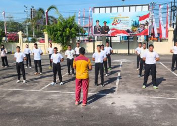 Kepolisian Resor Kota (Polresta) Palangka Raya, Polda Kalteng memberikan pembinaan bagi 26 orang Calon Siswa (Casis) yang telah dinyatakan lulus seleksi untuk mengikuti Pendidikan dan Pembentukan (Diktuk) Tamtama dan Bintara Polri Tahun 2026.