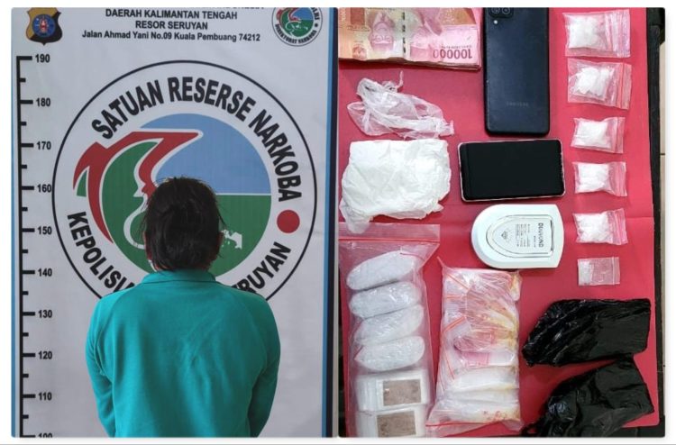 Satresnarkoba Polres Seruyan berhasil menangkap salah satu target operasi yang telah lama masuk dalam radar penyelidikan, Jumat (10/7/2026) pukul 16.15 WIB. Terduga pelaku dibekuk saat menumpangi sebuah mobil Toyota Innova warna hitam yang tengah berhenti di depan sebuah warung di Jalan Jenderal Sudirman KM 65 Sampit–Pangkalan Bun, Desa Bangkal, Kecamatan Seruyan Raya, Kabupaten Seruyan, Provinsi Kalimantan Tengah.