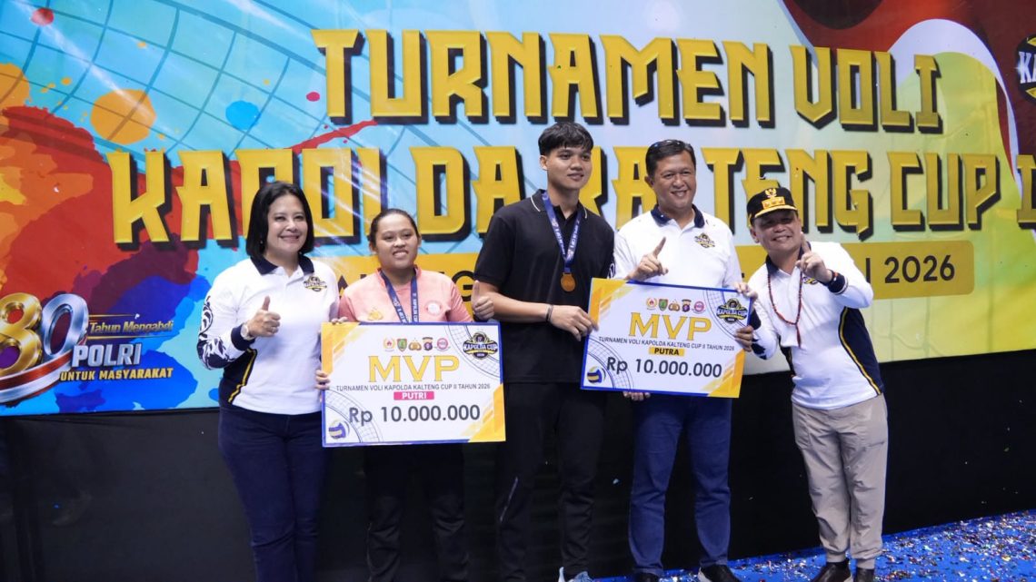 Pemenang dalam turnamen ini, mendapatkan piala dan uang pembinaan dari Kapolda Kalteng. Sedangkan untuk piala bergilir akan diserahkan kepada tim voli putra Polres Kobar setelah sebelumnya diperoleh Polres Sukamara pada tahun lalu.