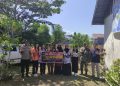 Bhabinkamtibmas Kelurahan Tanjung Pinang melaksanakan sosialisasi pencegahan Kebakaran Hutan dan Lahan (Karhutla) kepada masyarakat sebagai upaya meningkatkan kewaspadaan menghadapi musim kemarau dan cuaca ekstrem.