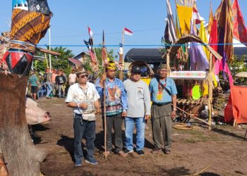 Upacara Ritual Tiwah umat Hindu Kaharingan di Kelurahan Kereng Bangkirai, Kecamatan Sebangau, Kota Palangka Raya, memasuki rangkaian prosesi sejak Kamis (16/7/2026) dan dijadwalkan berlangsung hingga 31 Juli 2026.