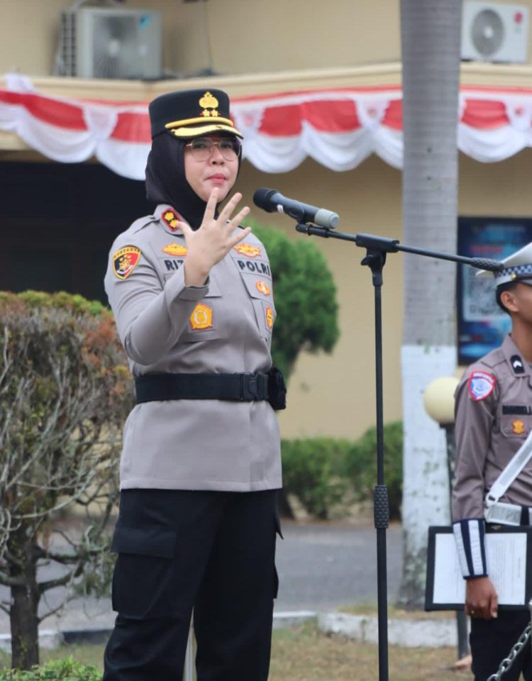 Kapolres Ogan Ilir, AKBP Rizka Aprianti, S.H., S.I.K., M.H.