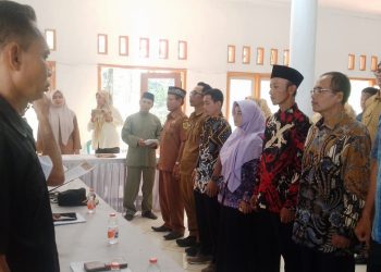 Pengambilan Sumpah Ke- 7 Panitia Pengisihan,Pembentukan Anggota BPD 2027 - 2035 Desa Singasari