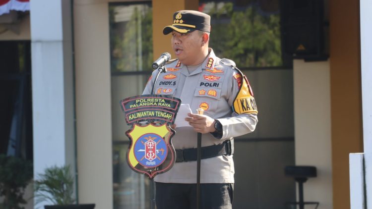 Kapolresta Palangka Raya, Polda Kalteng, Kombes Pol. Dedy Supriadi, S.I.K., M.H.