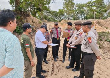Satpamobvit Polresta Palangka Raya bersama Direktorat Pamobvit Polda Kalteng melaksanakan kegiatan risk assessment terhadap rencana pelaksanaan Cikal Trail Adventure 2026.