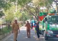 kepala dinas Lingkungan Hidup dan Kebersihan (DLHK) Kabupaten Nagan Raya, Zulkifli, Spd melakukan gebrakan dengan melaksanakan gotong royong bersama seluruh staf di dinas tersebut.