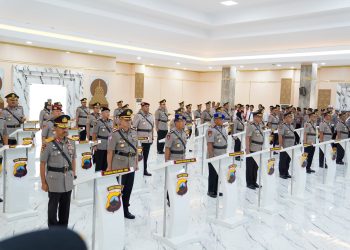 Upacara tersebut dipimpin langsung oleh Kapolda Jawa Tengah Irjen Pol Ribut Hari Wibowo pada Rabu (29/7/2026) pukul 10.00 WIB di Gedung Borobudur Mapolda Jateng.