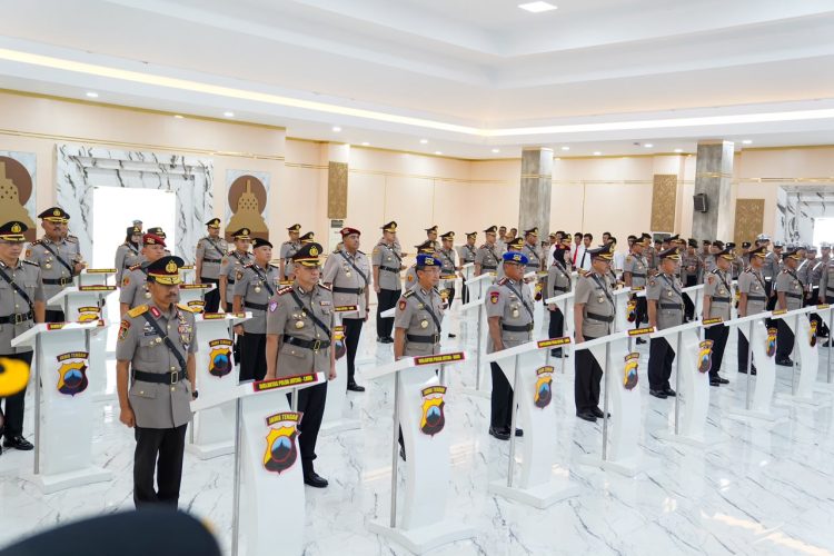 Upacara tersebut dipimpin langsung oleh Kapolda Jawa Tengah Irjen Pol Ribut Hari Wibowo pada Rabu (29/7/2026) pukul 10.00 WIB di Gedung Borobudur Mapolda Jateng.