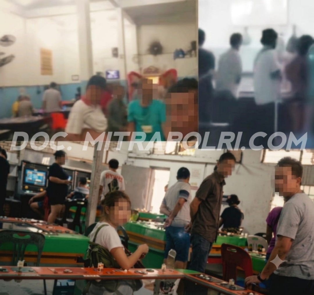 Keberadaan sebuah lokasi yang diduga menjadi tempat praktik perjudian dan peredaran gelap narkoba di kawasan Gang Rukam, Brahrang, Kecamatan Binjai Barat, Kota Binjai. (Foto. Dok/Mitrapolri.com)