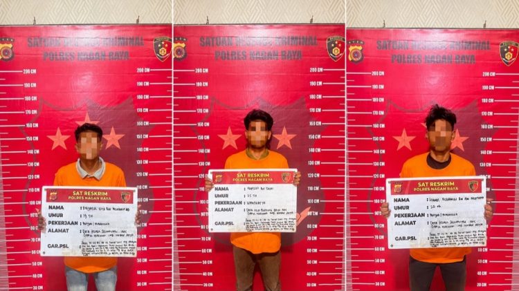 Adapun ketiga tersangka yang ditahan masing-masing berinisial D.U. (18), H. (24), dan H.R. (20). Saat ini ketiganya ditahan di Rumah Tahanan Negara Polres Nagan Raya untuk menjalani proses hukum lebih lanjut.