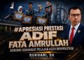 Ketua Lembaga Investigasi Negara (LIN) Aceh, Bukhari, SH. menyampaikan apresiasi atas keberhasilan Adif Fata Amrullah yang dipercaya mewakili Provinsi Aceh pada ajang Pemilihan Pelajar Pelopor Keselamatan Lalu Lintas dan Angkutan Jalan (LLAJ) Tingkat Nasional Tahun 2026.