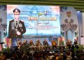 Kapolda dalam kegiatan yang digelar di GOR Indoor Serbaguna, Jalan Tjilik Riwut Km 5, Palangka Raya, Kamis (6/8/2026) malam. 