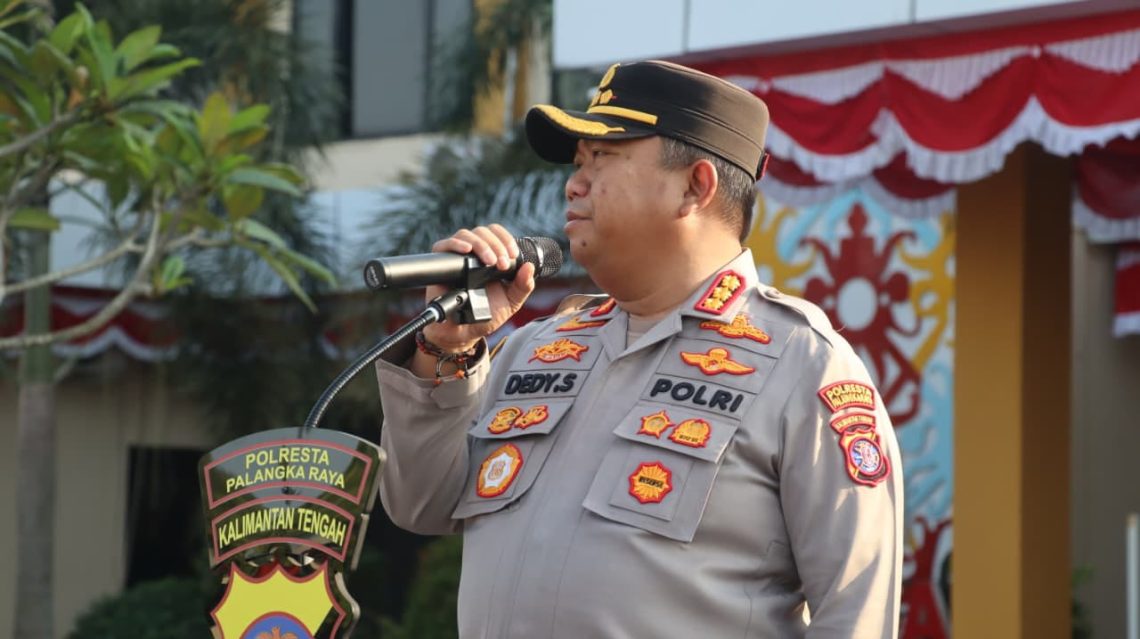 Kapolresta Palangka Raya, Polda Kalteng, Kombes Pol. Dedy Supriadi, S.I.K., M.H.