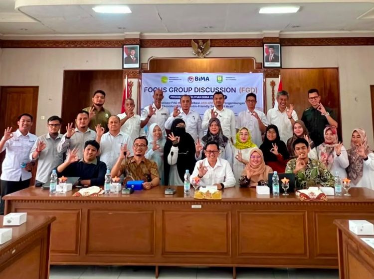 Focus Group Discussion (FGD) Lanjutan Aplikasi JAKLOM yang berlangsung di Aula Pulau Rubiah Kantor Wali Kota Sabang, Rabu (12/8).