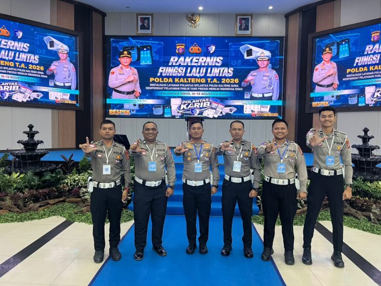 Penghargaan tersebut diberikan dalam kegiatan Rakernis Fungsi Lalu Lintas Polda Kalteng T.A. 2026 yang dilaksanakan pada Rabu, 12 Agustus 2026, mulai pukul 07.00 WIB hingga selesai, bertempat di Aula Graha Bhayangkara Polda Kalimantan Tengah.