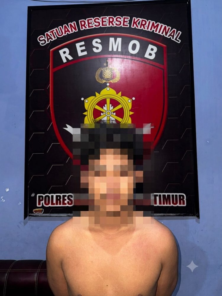 Satuan Reserse Kriminal Polres Kotawaringin Timur melalui Unit Resmob berhasil menangkap pelaku tindak pidana penganiayaan Sdr. S, 20 Th. Pelaku diamankan pada Senin, 10 Agustus 2026 sekitar pukul 00.30 WIB.