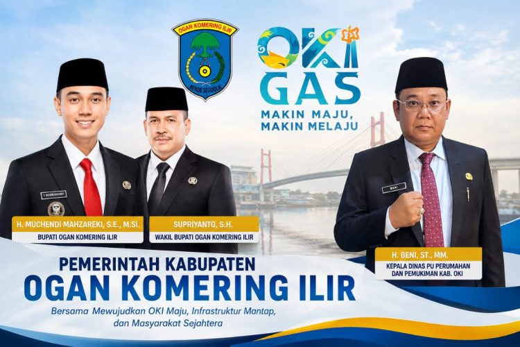 Pemerintah Kabupaten Ogan Komering Ilir (OKI) menyampaikan ucapan Dirgahayu Republik Indonesia ke-81 dalam momentum peringatan Hari Kemerdekaan Republik Indonesia yang jatuh pada 17 Agustus 2026