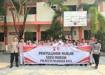 Penyuluhan berlangsung di SMA Nusantara, Jalan Sudirohusodo, Kelurahan Langkai, Kecamatan Pahandut. Sebanyak 35 siswa mengikuti kegiatan tersebut dengan materi tentang bahaya bullying dan aturan hukum bagi pelakunya.