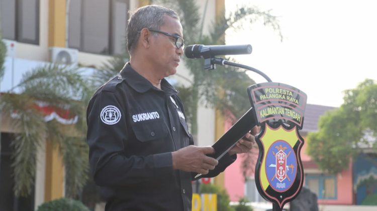 Kepala Seksi Hubungan Masyarakat (Kasihumas) Polresta Palangka Raya, Polda Kalteng, AKP Sukrianto