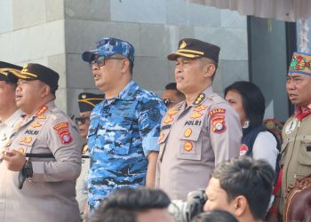 Kapolresta Palangka Raya, Polda Kalteng, Kombes Pol. Dedy Supriadi, S.I.K., M.H. turut hadir dalam Deklarasi Akbar Perang Melawan Narkoba yang diinisiasi oleh Pemerintah Provinsi Kalteng bersama seluruh unsur lintas sektoral dan Gerakan Dayak Anti Narkoba (GDAN).