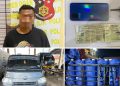 polisi mengamankan seorang terduga pelaku berinisial RJ alias D (27), seorang sopir warga Kecamatan Rantau Panjang.